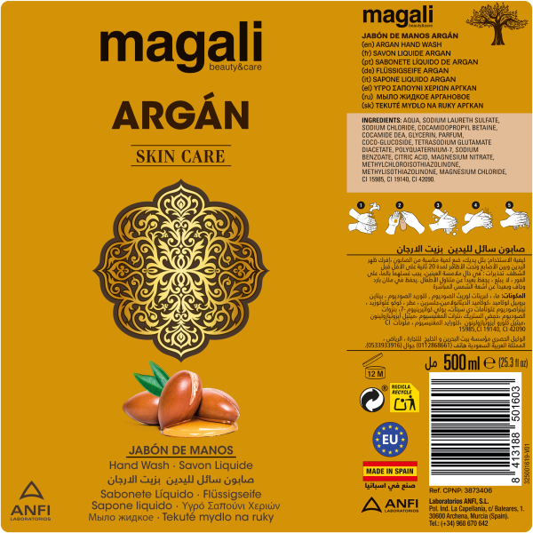 JABON PARA MANOS MAGALI ARGAN - Imagen 3